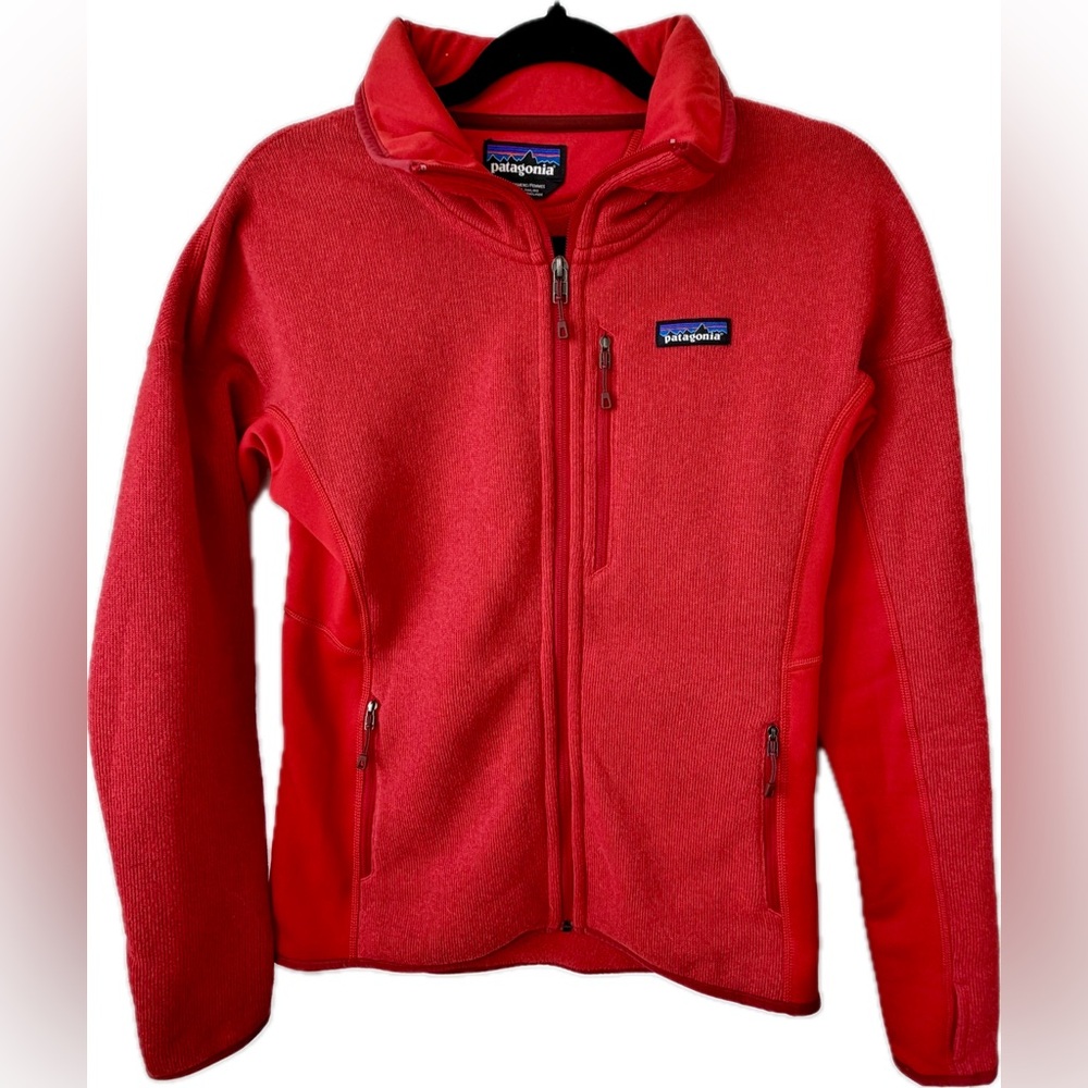 Patagonia Women’s Better Sweater Full Zip Jacket Red Size Medium Outdoor Fleece